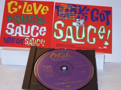 G. Love And Speical Sauce -  Baby's Got Sauce Promotional ** Free Shipping**