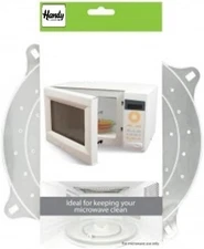 10" Round Vented Microwave Splatter Guard Food Bowl Cover - Helps Keep Your Micr