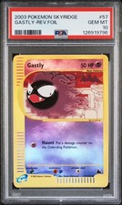 2003 POKEMON SKYRIDGE #57 GASTLY REVERSE HOLO FOIL PSA 10 POP 34 on eBay