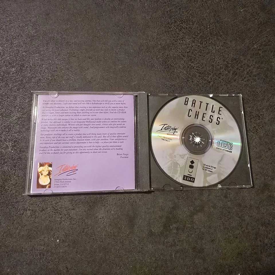 Lot of 4 Panasonic 3DO Games Battle Chess Twisted Sample This! Cowboy Casino - Image 4 of 4