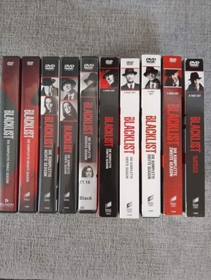 The Blacklist Komplette Serie DVD Staffel 1-10  Neuwertig