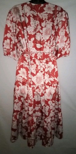 Rebecca Minkoff Mary Wrap Up Floral Flowy Medium Dress NWT MSRP $288 - Picture 5 of 8