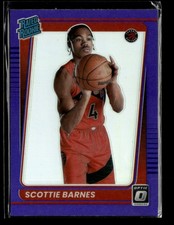 Scottie Barnes 2021-22 Panini Donruss Optic Basketball Purple Rated Rookie[lcy13