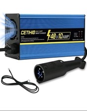 10Amp 48 Volt Golf Cart Battery Charger for Club Car Ds Precedent,Trickle Cha337