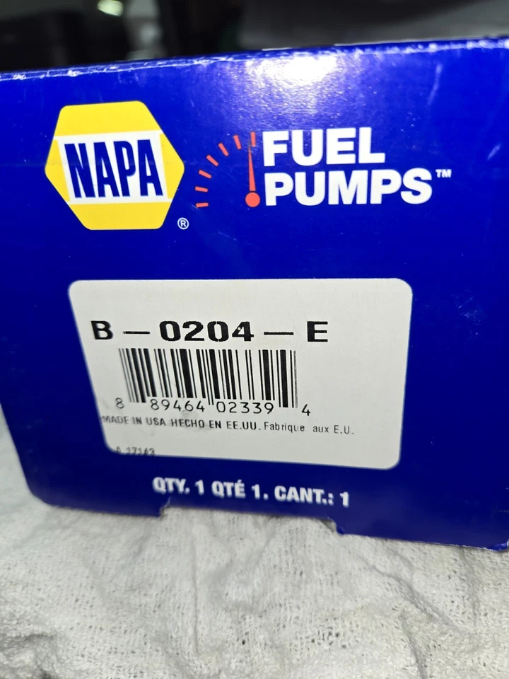 NAPA - B-0204-E - 电气燃料泵 - 适用于 07-12 现代伊兰特 — 第 2/4 张图片
