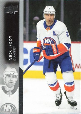 2021-22 Upper Deck Nick Leddy #115 - NM Card New York Islanders