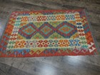 Authentic Afghan Chobi Vegetable Kilim Rug Tribal Geometric Desig Rug 2.8x4.3 Ft — photo 9
