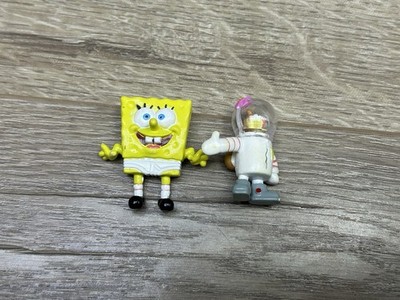 Vintage Viacom 2003 SpongeBob Square Pants Underwear & Sandy Mini Figures