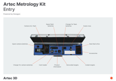 Artec 3D Metrology Kit - $8,000 OFF - Artec Leo, Artec Eva, Artec 3D Scanner