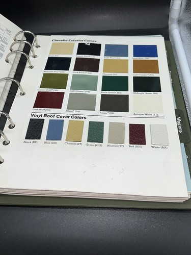 Original 1973 Chevrolet Sales Album Dealer Presentation Book Camaro Corvette - Picture 10 of 14