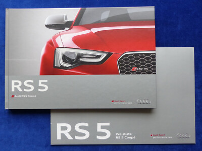 Audi RS 5 Coupe quattro MJ 2013 - Hardcover Prospekt + Preisliste 04.2012