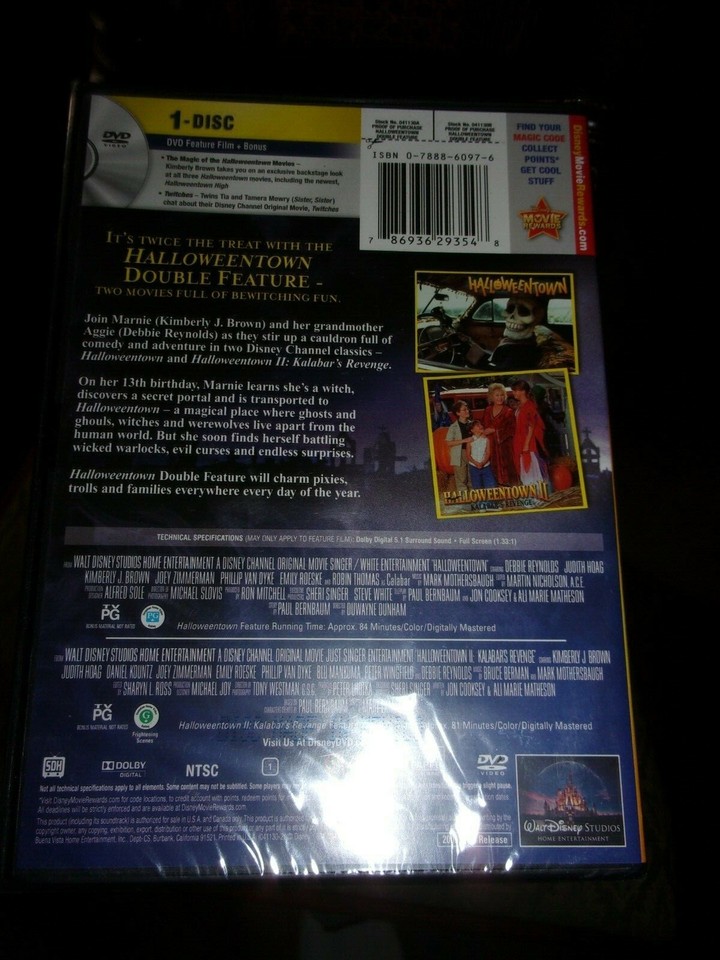HALLOWEENTOWN & HALLOWEENTOWN II KALABAR'S REVENGE DVD NEW/SEALED!! eBay