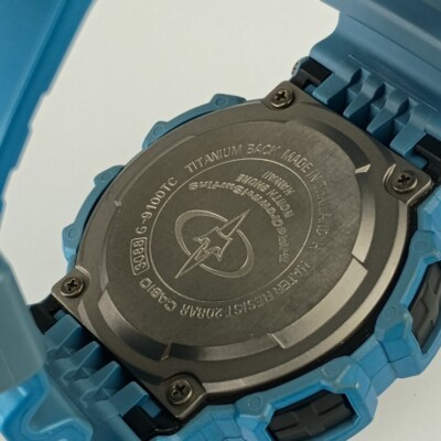 CASIO watch G-SHOCK MASTER OF G - SEA GULFMAN G-9100TC-2JFBlue
