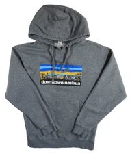 Independent Trading company Grey hoodie  Mens Small Downtown Nashua