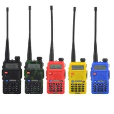 New UV-5R Dual Band VHF/UHF 136-174 & 400-520MHz FM Handheld Two-Way Radio BF-5R