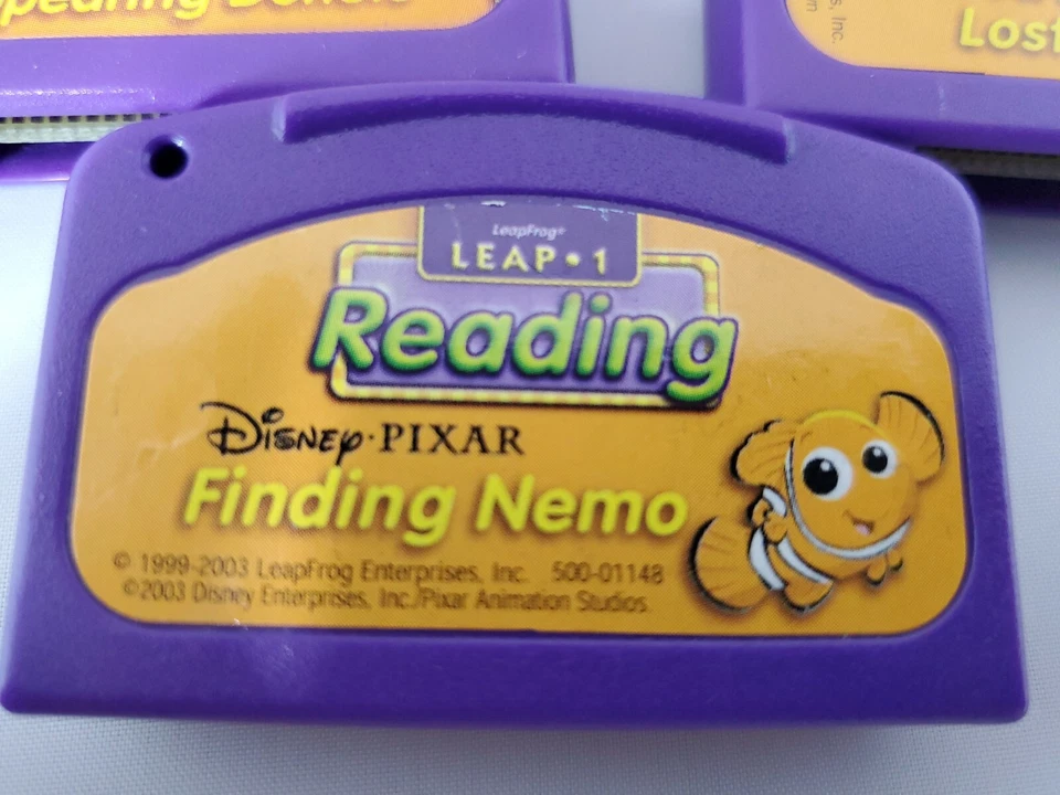 Leapfrog Leap1 Reading Finding Nemo  Scooby-Doo Arthur's disc only - Image 3 of 4