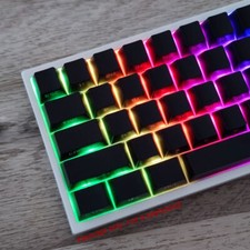 Side Printed PBT Double Shot Keycaps Set OEM Profile for MX Mechanical Keyboards