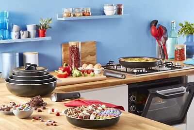 Tefal Ingenio Titanium Toxin-Free 7 Piece Non Stick Cookware Set