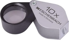 ESCHENBACH Inspection folding metal magnifier magnification Loupe 10x 1176-10