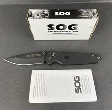 SOG Visionary II Full Size Tactical Pocket Knife - VG10 zytel Seki City Japan