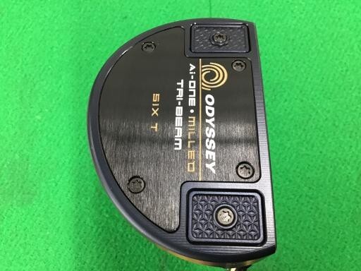 Odyssey Ai-ONE MILLED TRI-BEAM SIX T / 34 inch Putter / STROKE LAB