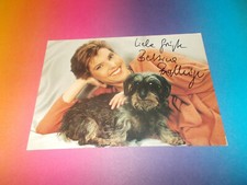 Bettina Böttinger signed autograph autograph on autograph card