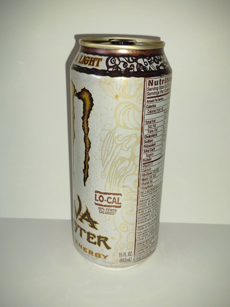 RARE! 2014 Monster Energy Drink Java VANILLA LIGHT RARE! 2014 Monster Energy Drink Java VANILLA LIGHT