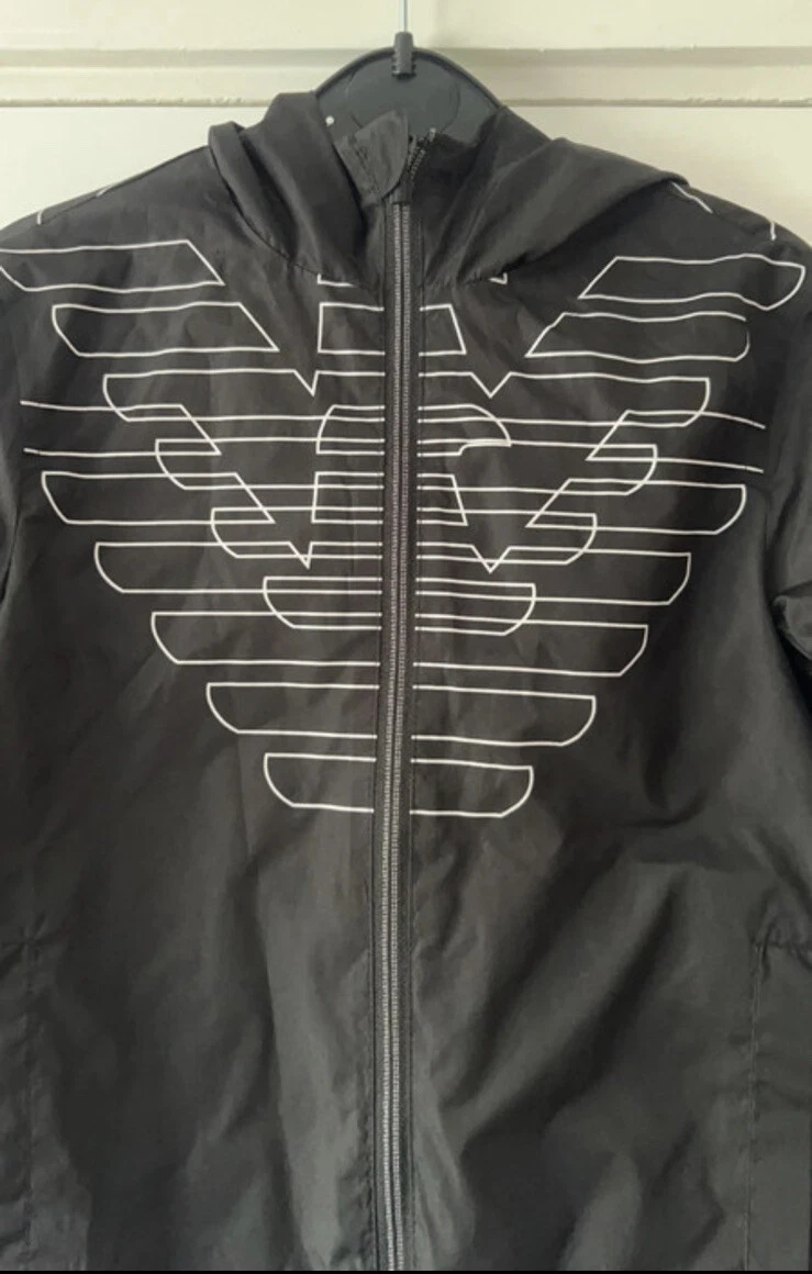 Mens armani windbreaker cheap