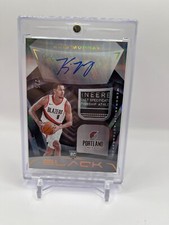2023-24 Panini Black Kris Murray Holo Gold Rookie Materials Patch Auto RC #2/5🔥