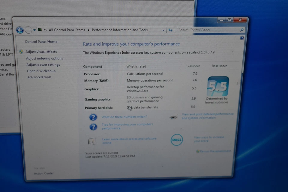 Dell Optiplex Desktop Quad Core i7-2600 3.4GHz 16GB RAM 500G HD Windows 7 64-Bit - Image 3 of 4