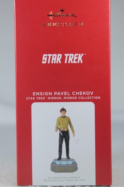 Hallmark 'Star Trek Ensign Parvel Chekov' Interactive Light/Sound 2022 Orn NIB ZG10805 Hallmark 'Star Trek Ensign Parvel Chekov' Interactive Light/Sound 2022 Orn NIB ZG10805