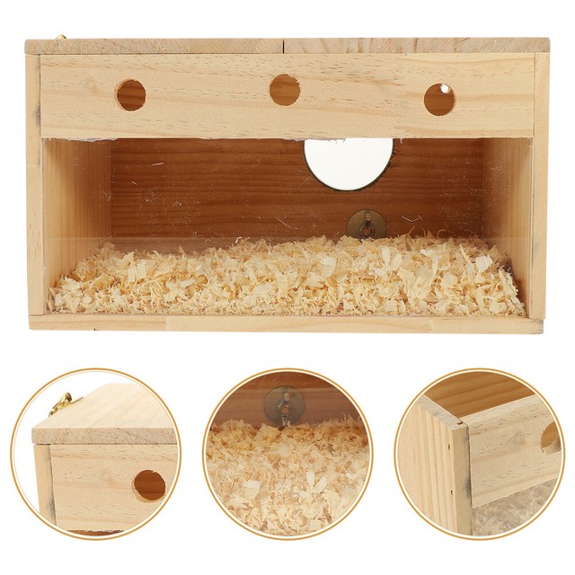 Transparent Breeding Box Bird Mating Large Parakeet Nesting Nests