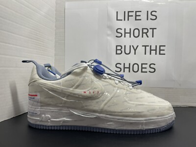 Nike Air Force 1 Experimental Postal Ghost White CZ1528 100 Men's Size 11