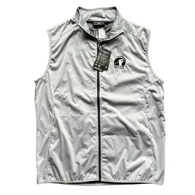 NWT Glenmuir Showerproof Storm Bloc Vest Gray Size Large