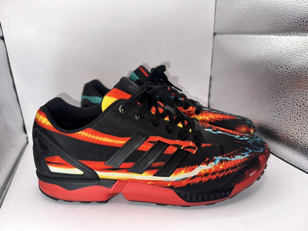 Adidas Originals Zx Flux B34140 Blurred Lights Size 10.5 Adidas Originals Zx Flux B34140 Blurred Lights Size 10.5