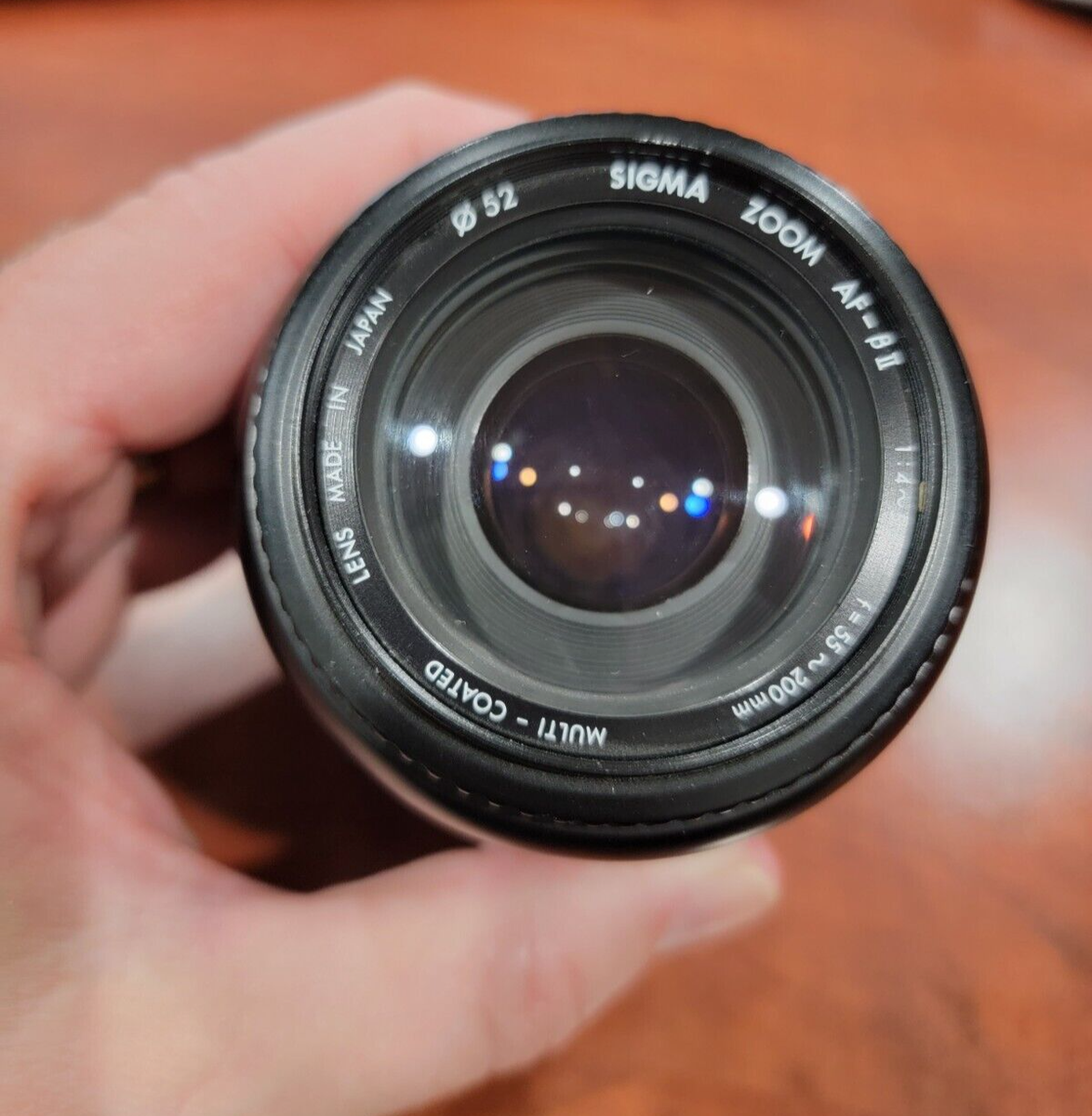 Vintage Sigma 55-200mm F4-5.6 DC ZOOM AF Telephoto Lens For Vintage Sigma 55-200mm F4-5.6 DC ZOOM AF Telephoto Lens For