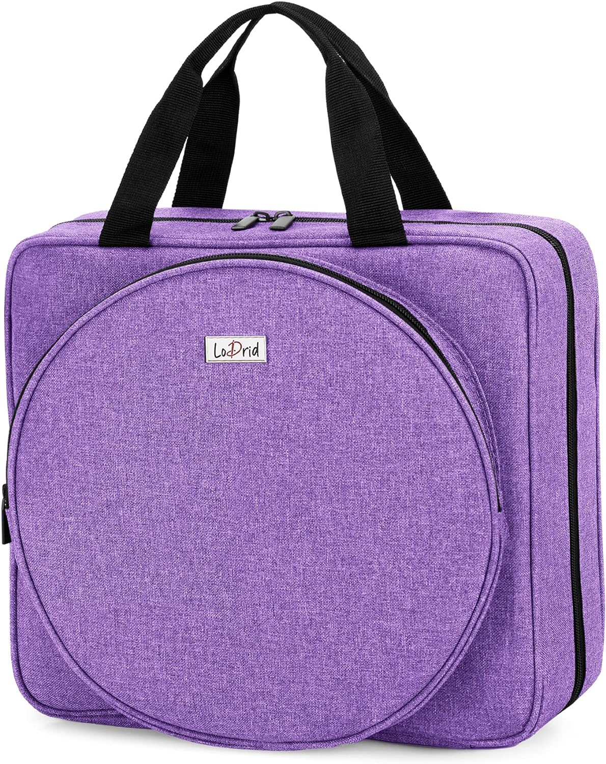 Embroidery Project Bag, Square Embroidery Supplies Storage Tote Bag, Portable Cr