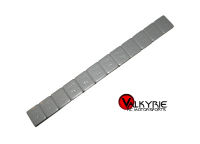 Valkyrie RC Racing Grade 1/4 oz Bias Weights Self Adhesive (12) 010S 010 Silver