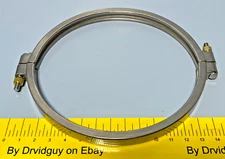 BVV HPC1200 12" High Pressure Clamp w/ 5/8" Brass Nut; Stainless Steel