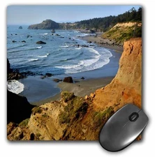3dRose Otter Point, Oregon Coast, Oregon, USA MousePad