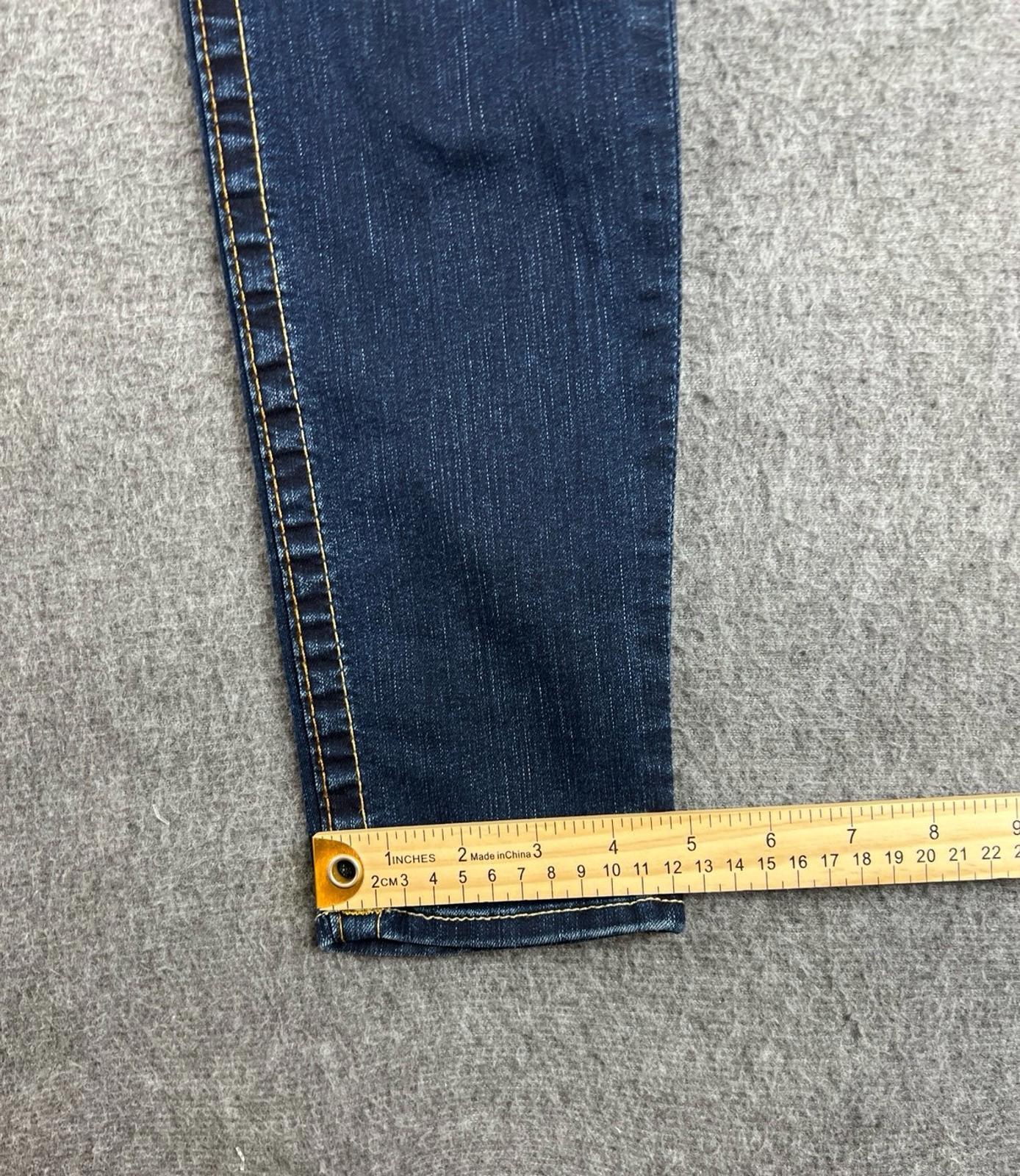 True Religion Stella Low Rise Women's Size 30 Dark Wash Skinny Jeans  thumbnail 7