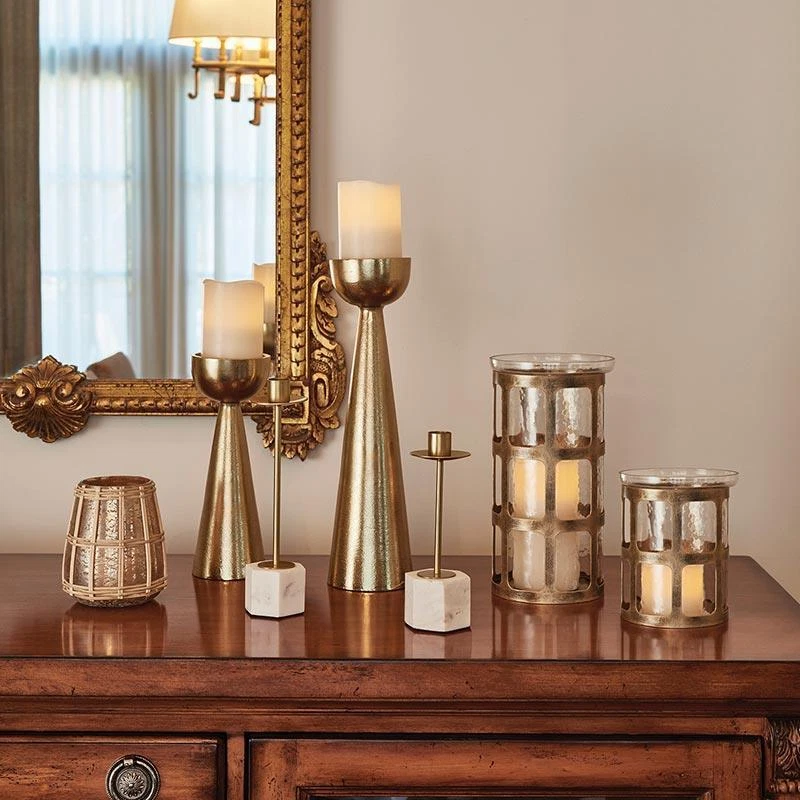 Acabado Dorado Huracán Grande Perfecto para Spa, Hotel, Festival, Decoración del Hogar Foto 2 de 2