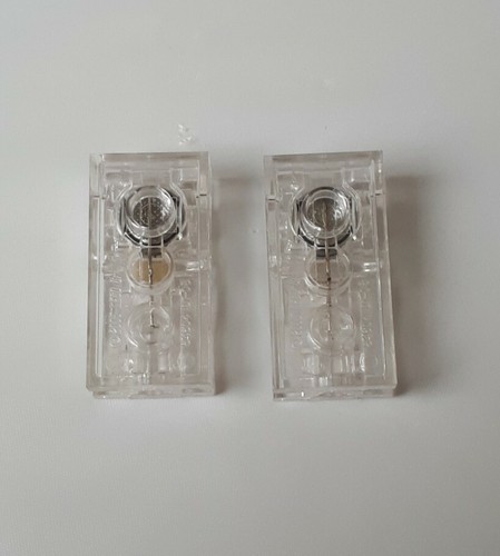 2x GENUINE LEGO ELECTRIC LIGHT BRICK 2X4 STUD RED LED PART 54604 NEW BATTERY D44 - Picture 5 of 7