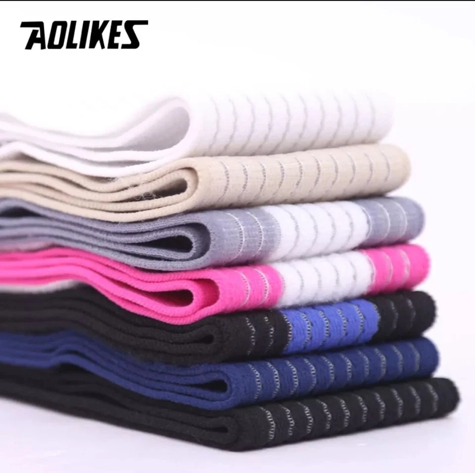 Knee Support Wrap Elastic Strap Bands Sports Brace AOLIKES H77 - Image 2 of 4
