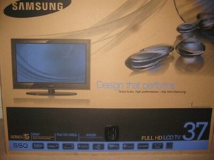 Samsung LN37A550 37-Inch 1080p 60 Hz LCD HDTV (LN37A550P3F), 1 owner, Tested