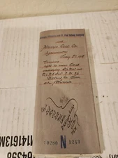 Phillips Coal & St Paul Railway Company 1915 Mining Signed Agreement JB4A