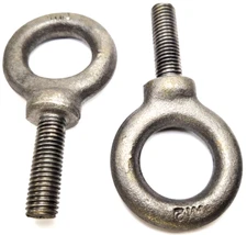 2PK Shoulder Eye Bolt M12 x 1.75 30mm Shoulder Eye Bolt  METRIC EYE LIFTING BOLT