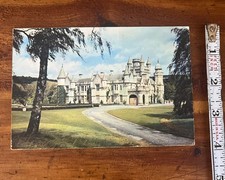 Postcard Balmoral Castle Aberdeenshire Scotland Chrome Posted