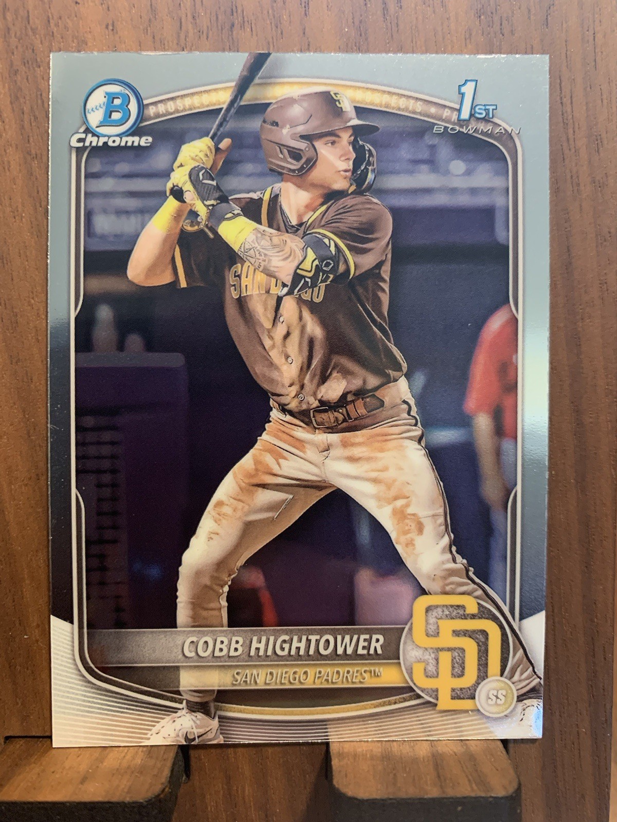 2025 Bowman - Chrome Prospects Cobb Hightower #BCP-104 (RC)