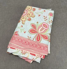 Amy Butler Welspun Sari Bloom Pink Large Floral Organic Cotton Twin Duvet Cover